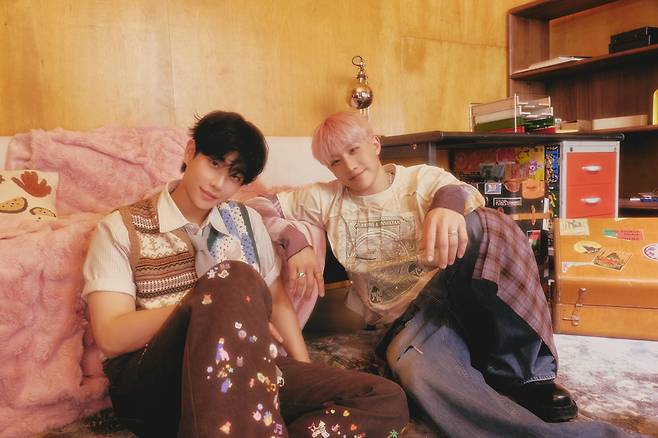 주니지니.MJ(왼쪽)와 진진. 사진 제공=판타지오