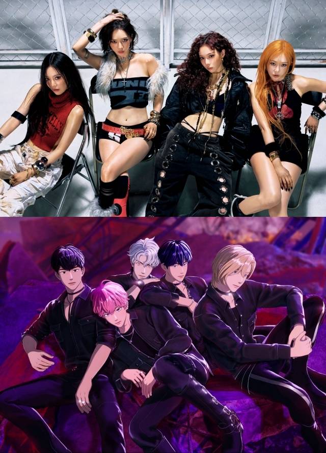 에스파, 플레이브 ‘케이 월드 드림 어워즈’ 베스트 앨범상 수상 (제공: 각 소속사)
