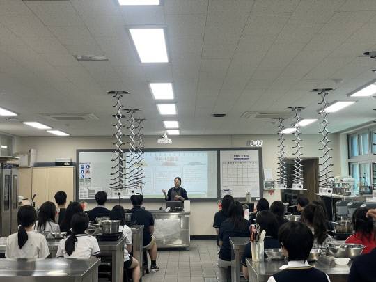 고등학교 진로변경전입학제 대전생활과학고 학과체험 모습. 대전교육청 제공