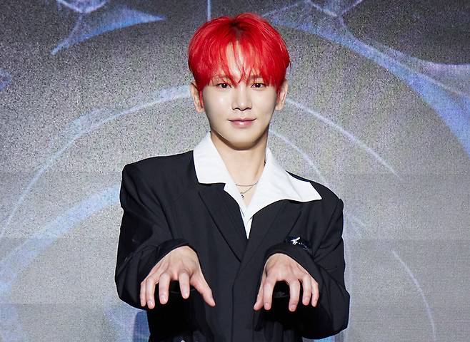 3년 만에 세 번째 솔로 정규앨범으로 돌아온 샤이니의 키는 “공연할 상상을 하면서 흐름에 맞는 곡들을 골라 수록했다”고 했다. SM엔터테인먼트 제공