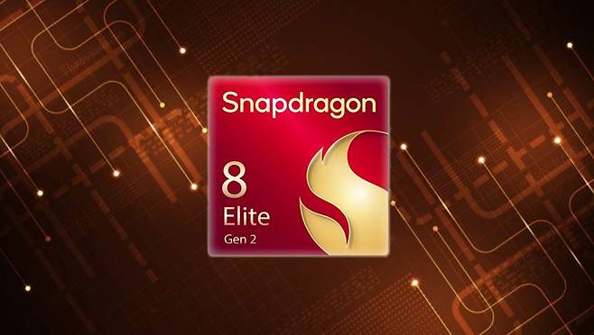 퀄컴 스냅드래곤 8 엘리트 2 예상 렌더링 이미지