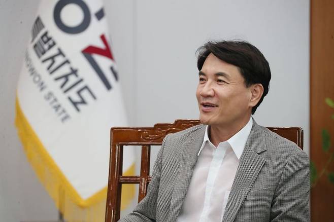 김진태 강원도지사. 강원자치도 제공