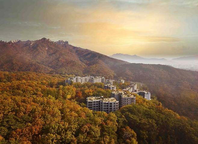 '안토(구 파라스파라)’의 가을 전경 한화호텔앤드리조트 제공