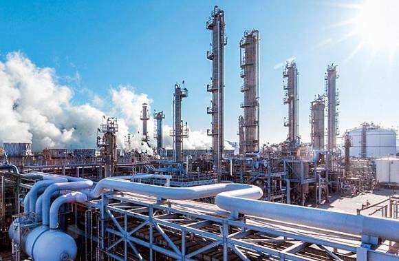 전남 여수국가산업단지에 위치한 160만㎡(48만평) 규모의 여천NCC 공장 2사업장 전경.