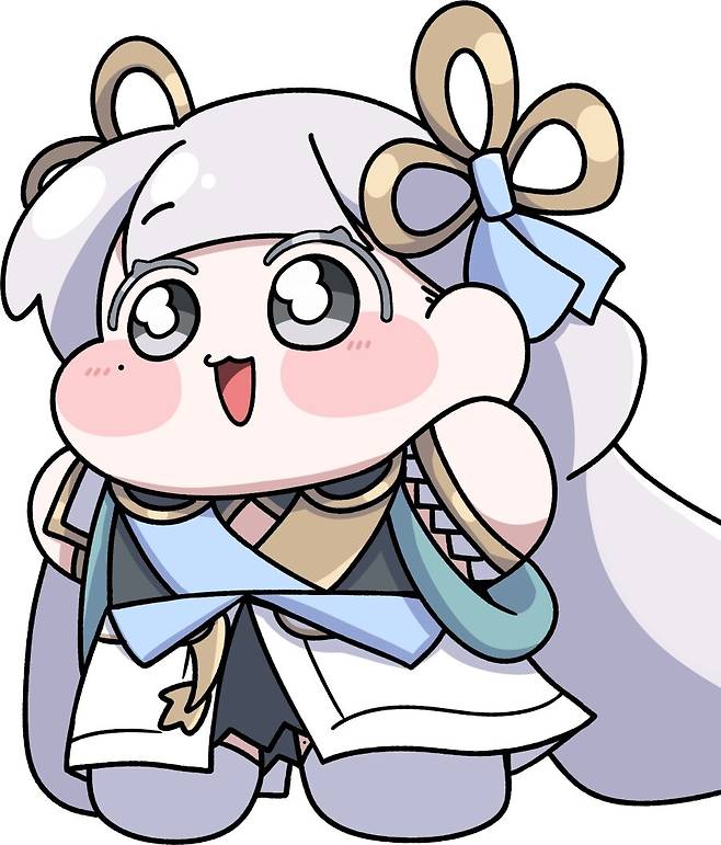 ▲ 원본도 귀엽지만 말랑말랑함을 더해서 재해석한 '금희', 명조 2차 창작 대표밈 중 하나로 자리잡았다