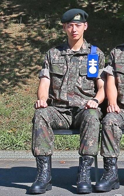 차은우. 육군훈련소 홈페이지 캡처