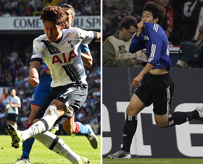 손흥민 역대 데뷔 골 일지 2015년 9월 21일 토트넘 홋스퍼(잉글랜드) 두 번째 출전 만에 크리스털 팰리스 상대로 골(1-0 승), 2013년 8월 11일 레버쿠젠(독일) 첫 번째 출전 SC프라이부르크 상대로 골(3-1 승), 2010년 10월 31일 함부르크(독일) 첫 번째 출전 FC쾰른 상대로 골(2-3 패)