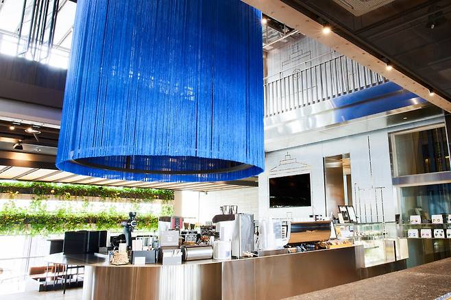 동서식품 '맥심플랜트'의 1층 공간. 동서식품