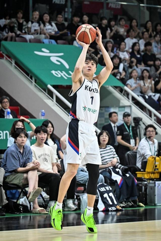 이현중은 ‘KOR든스테이트’의 핵심이자 에이스다. 사진=대한민국농구협회 제공
