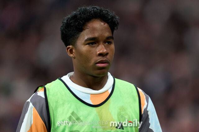 등번호 9번을 배정받은 엔드릭. /게티이미지코리아