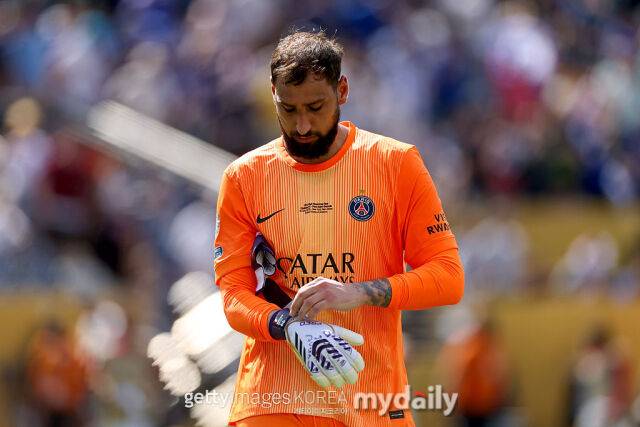 공식 성명을 발표한 지안루이지 돈나룸마. /게티이미지코리아