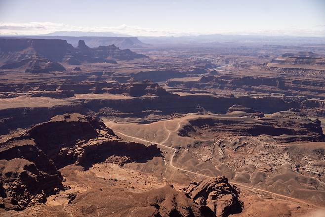 ‘유타 필름 트레일 코스’ 데드호스 포인트(Dead Horse Point) [출처=Utah Film Commission]