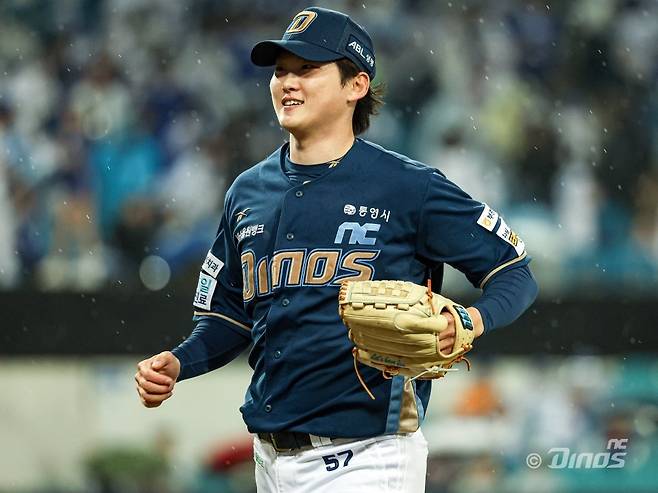 NC 전사민은 12일 잠실 두산과 원정경기에서 올해 최고의 투구를 선보였다. 그는 공격적인 투구를 앞세워 후반기 반등을 꿈꿔본다. 사진제공｜NC 다이노스