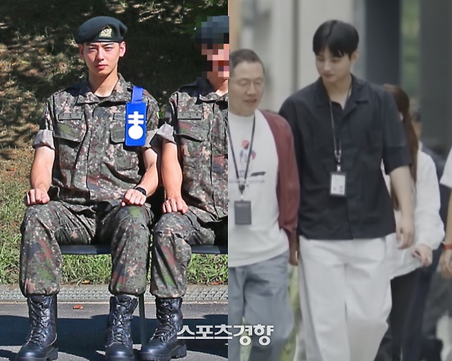 차은우와 그의 동생.