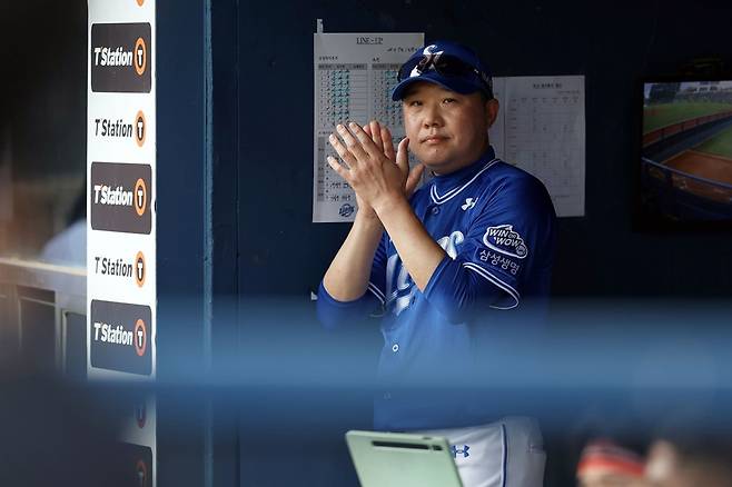 ▲ 김영웅의 단점이 아닌 장점에 집중한 박진만 감독 ⓒ 삼성 라이온즈