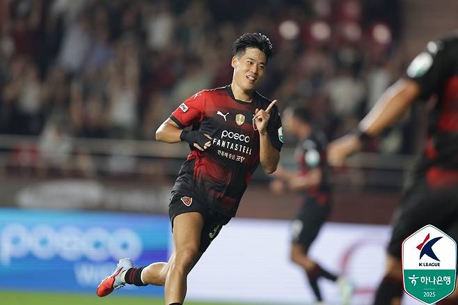 Pohang Young Gun Hong Yoon -sang (Korea Professional Football Federation Provided, Resale and DB)