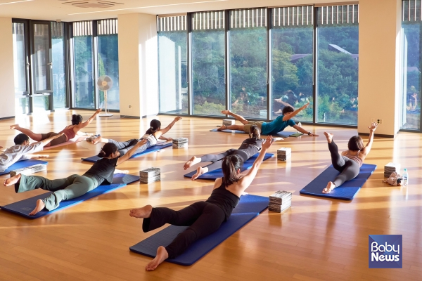 힐링 연수 프로그램. ⓒ선마을