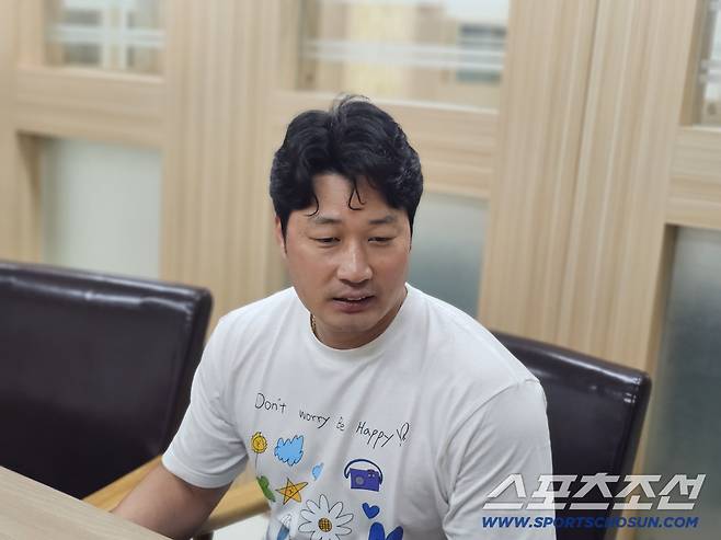 13일 대구 라이온즈파크에서 인터뷰 하는 오승환. 대구=스포츠조선 정현석 기자 hschung@sportschosun.com