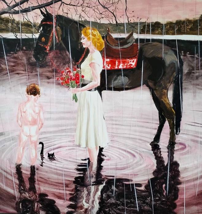 미르자 치즈믹의 'What the Flowers saw'(2025). 키아프