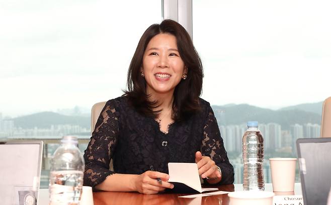 지난 13일 송도 컨벤시아에서 열린 APEC 2025 우먼 인 스템 심포지엄(Women in STEM Symposium)에서 만난 차미영 독일 막스플랑크연구소 단장 겸 한국과학기술원(KAIST) 전산학부 교수./한국여성과학기술인육성재단(WISET)