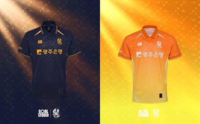 ▲ Gwangju FC Third Uniform Public field uniform (left), goalkeeper uniform (right) (right) (Gwangju FC)