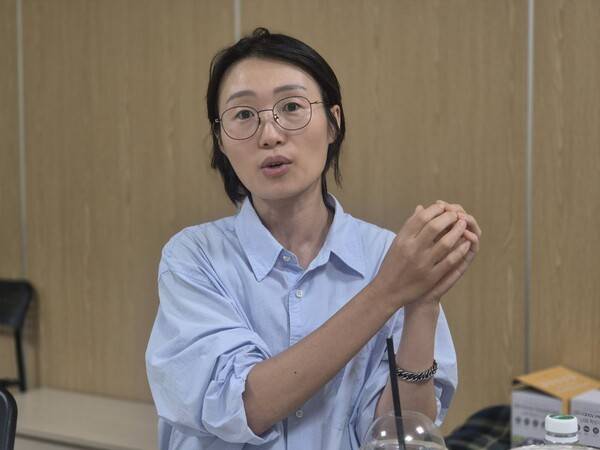 ▲곽상아 허핑턴포스트코리아 노동조합 부위원장. 사진=김예리 기자