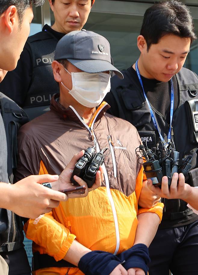 사제총기로 아들 살해한 60대 아버지. <연합뉴스>