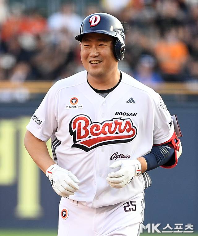 양의지는 14일 잠실 NC전에서 쾌조의 타격감을 과시했다. 사진=천정환 기자