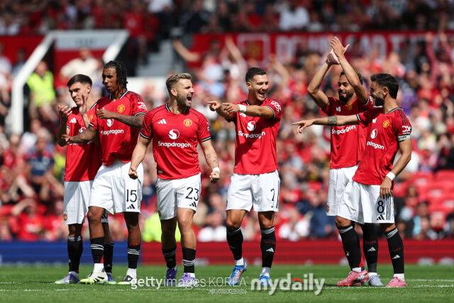 맨체스터 유나이티드 선수단./게티이미지코리아