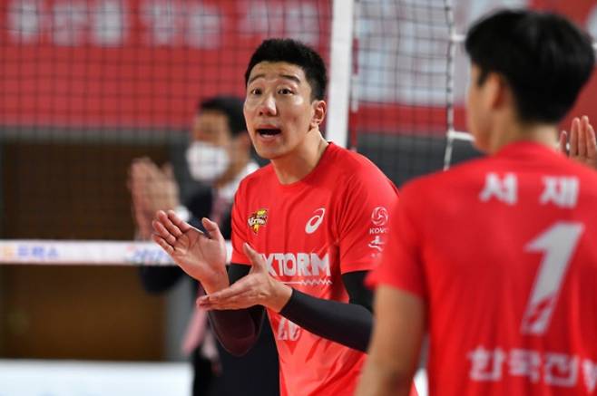 신영석. 한국배구연맹