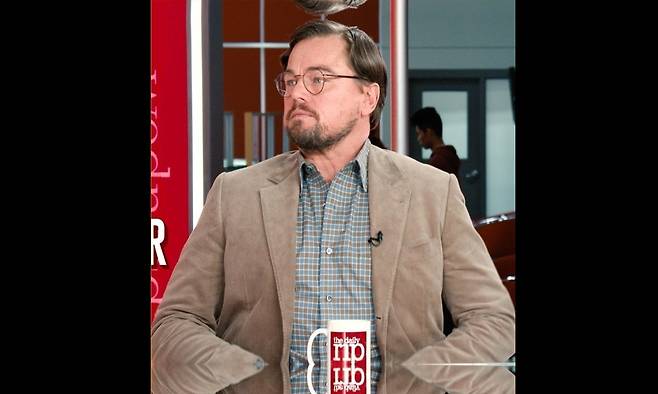 레오나르도 디카프리오. 디카프리오 SNS 캡처