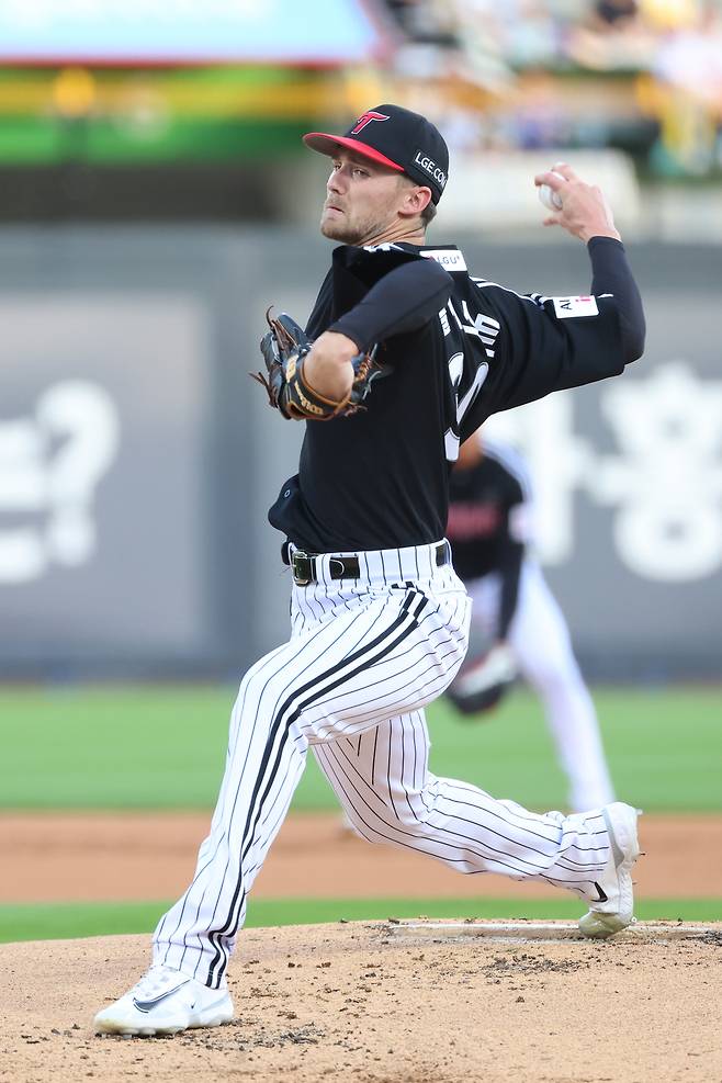 LG 새 외국인 투수 앤더스 톨허스트. LG 트윈스 제공