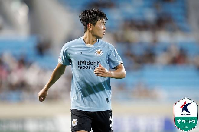 대구FC 수비수 황재원. /사진=한국프로축구연맹 제공
