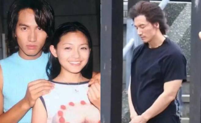 언승욱, 故 서희원, 서희원의 묘를 찾은 언승욱. 사진|웨이보