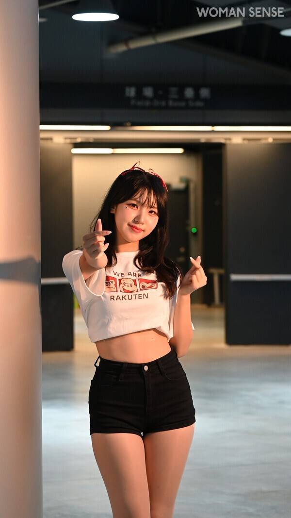 염세빈 치어리더. 사진=김태현 기자