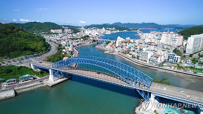 통영대교 [경남 통영시 제공]