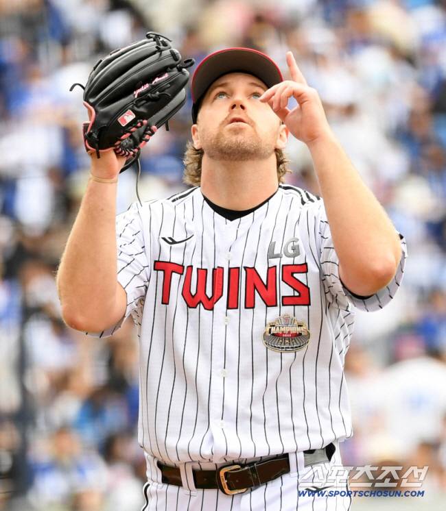 LG 트윈스 시절 디트릭 엔스. 스포츠조선DB