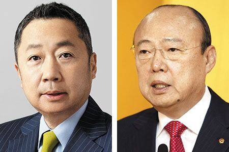 박정원 회장, 김승연 회장