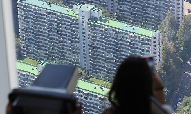 27일 서울 송파구 아파트 단지. 연합뉴스