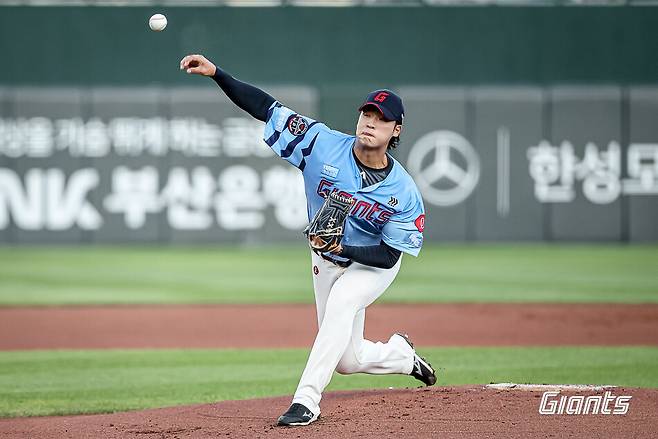 롯데 자이언츠 투수 이민석. 롯데 자이언츠 제공