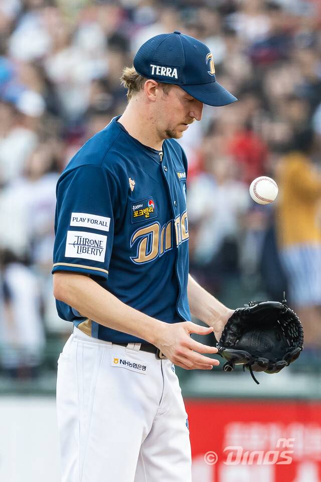 2023년 KBO리그 MVP를 차지한 뒤 MLB 계약을 따낸 에릭 페디. NC 제공