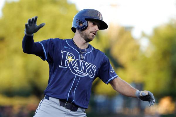 브랜든 라우는 2회 투런 홈런을 기록했다. 사진= Sergio Estrada-Imagn Images= 연합뉴스 제공