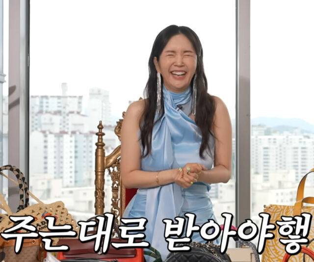 에르메스는 직원이 주는 대로 사야 한다고 말해 모두를 놀라게 했다. / 유튜브 'A급 장영란'