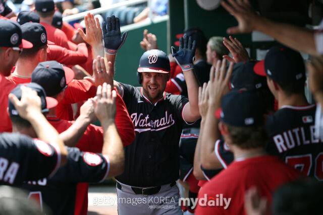 워싱턴 내셔널스 시절 너새니얼 로우./게티이미지코리아