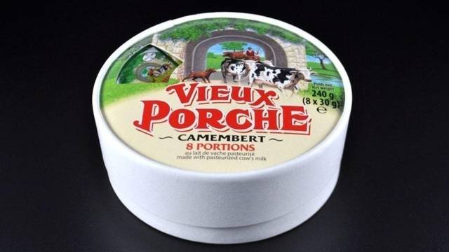 문제가 된 치즈 제품. 프랑스 보건당국 X