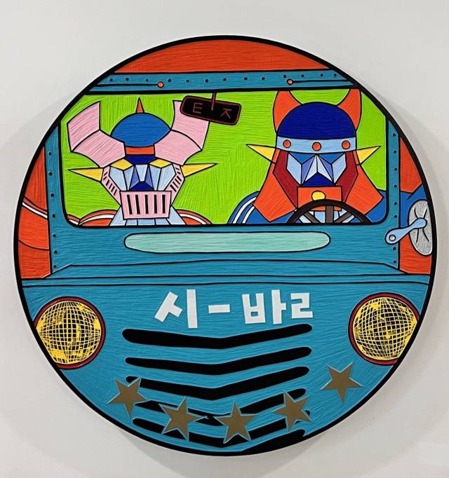 성태진, 시발택시 Sibal-Taxi, 2025. 맥화랑 제공