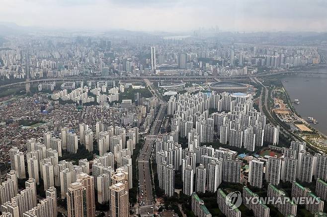서울 강남 아파트 전경. 연합뉴스