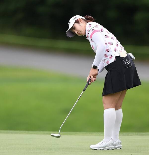 2024년 일본여자프로골프(JLPGA) 투어 NEC 가루이자와72 골프대회 우승 경쟁에 뛰어든 배선우 프로. 사진제공=KLPGA