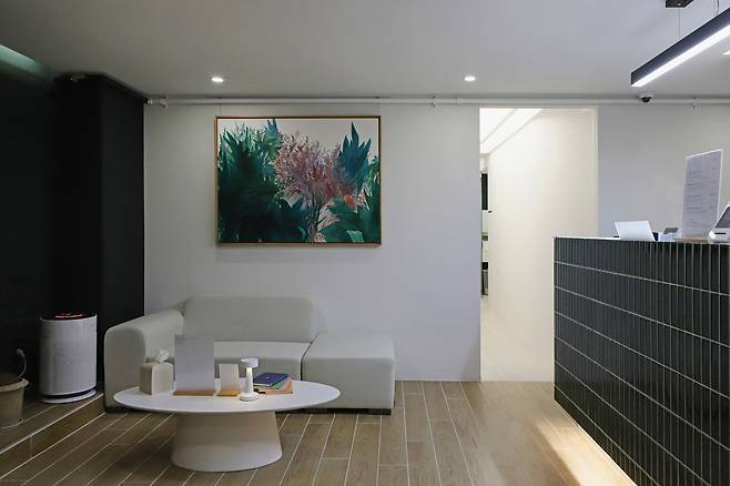 Seshin shop Damda's lounge in western Seoul's Mapo District [DAMDA]