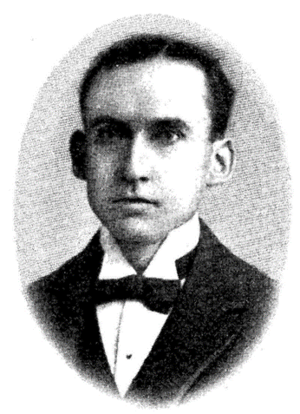 터치 타이핑의 아버지 프랭크 에더워드 맥거린. The History of Touch Typewriting, Wyckoff Seamans & Benedict, New York (1900), 6페이지 인용. [사진 출처=공공 저작물]
